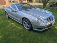 Gebraucht Mercedes SL500 AMG 306 PS (225 kW) 2002 Silber Cabrio