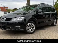 Gebraucht VW Sharan 150 PS (110 kW) 2018 Schwarz Van / Kleinbus
