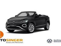 Gebraucht VW T-Roc Cabriolet Style 150 PS (110 kW) 2024 Deep black perleffekt Cabrio