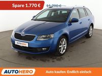 Gebraucht Skoda Octavia Elegance 140 PS (102 kW) 2014 Blau Kombi