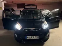 Gebraucht Kia Picanto Edition 7 69 PS (50 kW) 2013 Schwarz Kleinwagen