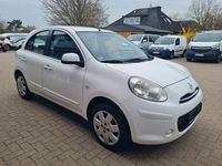 Gebraucht Nissan Micra Visia 80 PS (58 kW) 2012 Weiß Kleinwagen