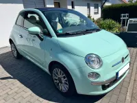 Gebraucht Fiat 500 Lounge 69 PS (50 kW) 2014 Colore esterno lattementa grün Kleinwagen