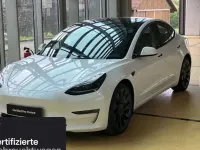 Gebraucht Tesla Model 3 Performance 377 kW (513 PS) 2023 Weiß Limousine