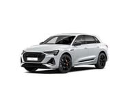 Gebraucht Audi e-tron Black Edition 300 kW (408 PS) 2023 Gletscherweiß metallic SUV