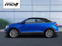 Gebraucht VW T-Roc Cabriolet Active 150 PS (110 kW) 2021 Blau Cabrio