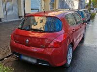 gebraucht Peugeot 308 1.6 Benzin Rot Automatik