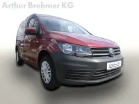Gebraucht VW Caddy Trendline 102 PS (75 kW) 2017 Rot Van / Kleinbus