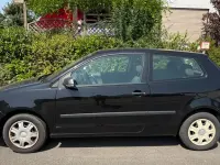 Gebraucht VW Polo Trendline 60 PS (44 kW) 2008 Schwarz Kleinwagen