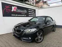 Gebraucht BMW 220 Sport Line 190 PS (139 kW) 2017 Schwarz Cabrio