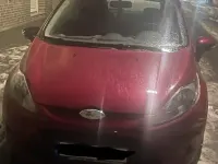Gebraucht Ford Fiesta 96 PS (70 kW) 2009 Rot Kleinwagen
