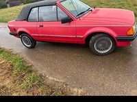 Gebraucht Ford Escort Cabriolet 79 PS (58 kW) 1985 Rot Cabrio