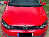 Gebraucht VW Polo Trendline 69 PS (50 kW) 2010 Rot Kleinwagen