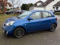 Gebraucht Nissan Micra Acenta 80 PS (58 kW) 2016 Blau Kleinwagen