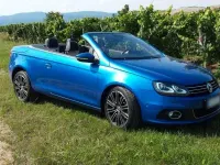Gebraucht VW Eos Exclusive 140 PS (102 kW) 2014 Blau Cabrio