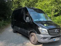 Gebraucht Mercedes Sprinter 114 PS (83 kW) 2018 Schwarz Van