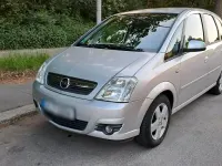 Gebraucht Opel Meriva 105 PS (77 kW) 2007 Silber Van / Kleinbus