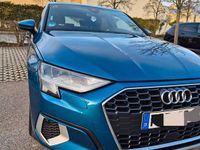 Gebraucht Audi A3 Advanced 150 PS (110 kW) 2022 Blau Limousine