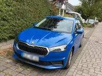 Gebraucht Skoda Fabia 65 PS (47 kW) 2023 Blau Kleinwagen