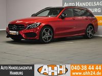 Gebraucht Mercedes C200 AMG 184 PS (135 kW) 2017 Manufaktur hyazinthrot met. Kombi