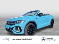 Gebraucht VW T-Roc Cabriolet R-line 150 PS (110 kW) 2023 Teal blue schwarz Cabrio