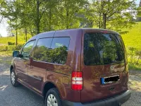 Gebraucht VW Caddy 102 PS (75 kW) 2012 Rot Van / Kleinbus