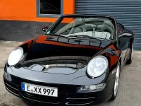 Gebraucht Porsche 997 325 PS (239 kW) 2006 Tiefschwarz Cabrio