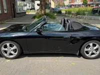 Gebraucht Porsche Boxster 228 PS (167 kW) 2002 Schwarz Cabrio