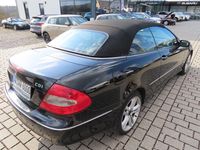 Gebraucht Mercedes CLK320 224 PS (164 kW) 2008 Schwarz Cabrio