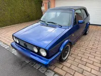 Gebraucht VW Golf Cabriolet 98 PS (72 kW) 1992 Blau Cabrio
