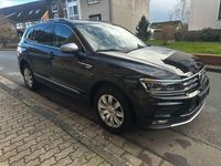 Gebraucht VW Tiguan Allspace Highline 150 PS (110 kW) 2017 Schwarz SUV