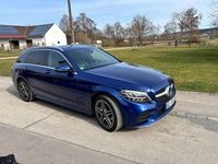 Gebraucht Mercedes C220 194 PS (142 kW) 2019 Blau Limousine