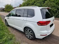 Usata VW Touran Highline 150 CV (110 kW) 2016 Bianco Monovolume