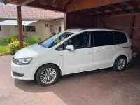 Gebraucht VW Sharan Cup 177 PS (130 kW) 2014 Weiß Van / Kleinbus
