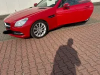 Gebraucht Mercedes SLK200 184 PS (135 kW) 2013 Rot Cabrio