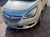 Gebraucht Opel Meriva 88 PS (64 kW) 2014 Silber Van / Kleinbus