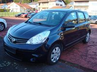 Gebraucht Nissan Note Visia 88 PS (64 kW) 2011 Blau Kleinwagen