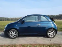 Używany Fiat 500C 69 KM (50 kW) 2012 Niebieski Kabriolet