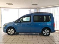 Gebraucht VW Caddy Comfortline 125 PS (91 kW) 2017 Blau Van / Kleinbus
