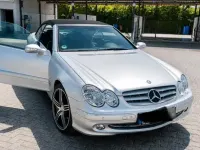Gebraucht Mercedes CLK320 218 PS (160 kW) 2002 Silber Cabrio