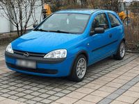 Gebraucht Opel Corsa 58 PS (42 kW) 2001 Blau Kleinwagen