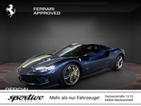 Second-hand Ferrari 296 829 CP (609 kW) 2025 Albastru Coupe