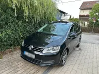 Gebraucht VW Sharan 177 PS (130 kW) 2012 Schwarz Van / Kleinbus