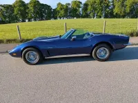 Gebraucht Corvette Stingray 193 PS (141 kW) 1973 Blau Cabrio