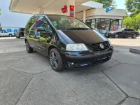 Gebraucht VW Sharan 116 PS (85 kW) 2002 Schwarz Van / Kleinbus