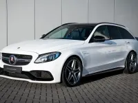 Gebraucht Mercedes C63 AMG AMG 476 PS (350 kW) 2018 Polarweiss  unilack Kombi