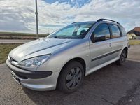 Gebraucht Peugeot 206 88 PS (64 kW) 2005 Silber Kombi