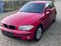 Gebraucht BMW 116 116 PS (85 kW) 2007 Karmesinrot Kleinwagen