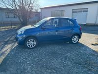 Gebraucht Nissan Micra 80 PS (58 kW) 2017 Blau Kleinwagen