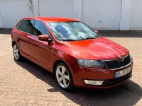 Gebraucht Skoda Rapid Ambition 122 PS (89 kW) 2013 Rot Kleinwagen